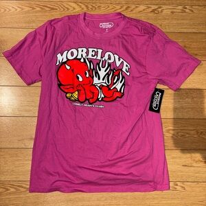 Lonely Hearts Club Pink Graphic T-Shirt